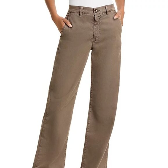 AG (Adriano Goldschmied) Relaxed Chino Pants | Sulfur Oak Brown | Size 26 | NWT - Picture 2 of 8